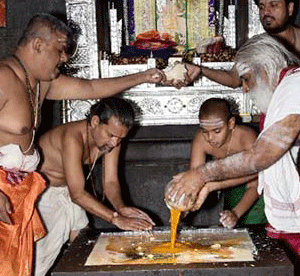 Rudrabhishekam on all Mondays